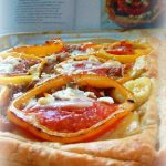 Puff Pastry Tomato and Three Cheese Tart  (With a little help from Ina Garten)