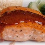 Wasabi and Honey Glazed Salmon with Coconut Rice