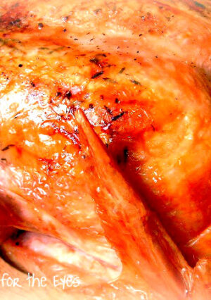 Turkey roasted to perfection