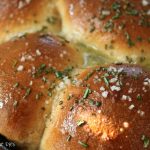 The Best Homemade Buttered Rosemary and Sea Salt Skillet Rolls