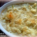 Cheesy Cauliflower Bake with Crunchy Panko Crumbs – made Lite!