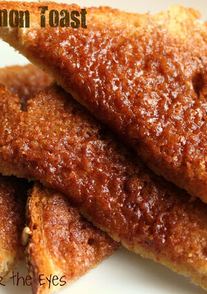 A slice of Cinnamon Toast