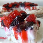 Summer Berry Pavlova with a Raspberry Coulis Sauce