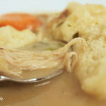 This Classic American Chicken and Dumplings is hearty soup (or even a stew) served with homemade fluffy dumplings. This recipe takes a bit of time, but the end results makes it all worth it. This is classic comfort food at its very best!