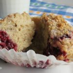 Double Berry Crumb Muffins and a Bonus Tea Loaf