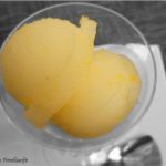 Easy Meyer Lemon Limoncello Sorbet
