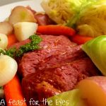 The Best Corned Beef and  Cabbage with a Tangy Glaze