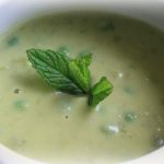 Homemade Fresh English Pea Soup