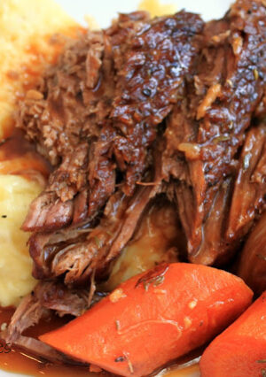 Pot Roast with Creamy Mashed Potatoes