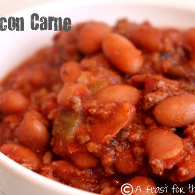 Chili Con Carne (Chili Beans), My Way - A Feast For The Eyes