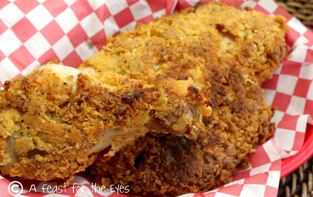 Easy Southern Style Shallow Fried Buttermilk Fried Chicken - A Feast ...