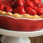 Fresh Strawberry Pie and a Buttery Pie Crust