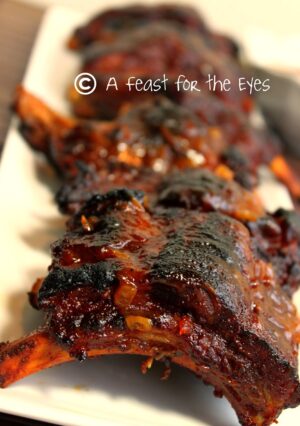 With a pressure cooker, these Barbecued Baby Back Ribs are tender, falling off-the-bone, in 15 minutes. It takes an extra ten minutes to make the most delicious "scratch" BBQ sauce you've ever tasted, while your ribs are cooking. This recipe can be adapted to a slow cooker, only it will take you 6 to 8 hours to achieve what I did in 15 minutes!
