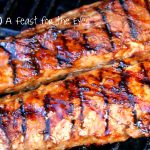 Grilled Chinese Style Glazed Pork Tenderloin with Asian Slaw