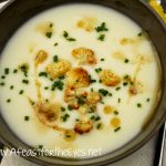 (“Creamless”) Creamy Cauliflower Soup