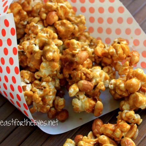Homemade Caramel Popcorn Recipe (without Corn Syrup) - Three Olives Branch