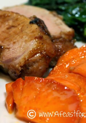 Glazed and Candied Sweet Potatoes