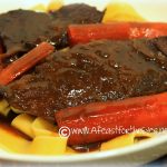 Braised Beef Shortribs (in red wine)