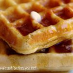 Homemade Buttermilk Waffles for Two