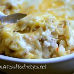 Sausage and Potato Breakfast Casserole (with homemade cream of chicken soup)