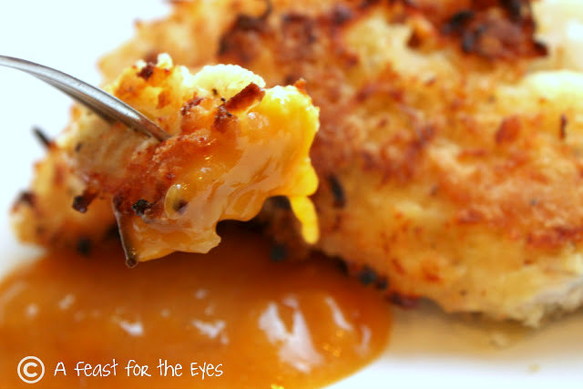 Baked Coconut Chicken with Apricot Dipping Sauce - A Feast For The Eyes