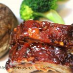 Amazing Sweet and Sticky Honey Garlic Slow Cooker Ribs