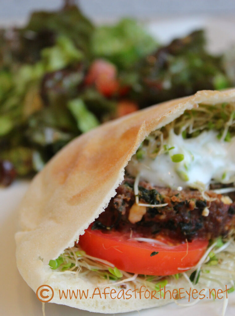 Authentic Greek gyros (year-oze) are a special treat where meat is painstakingly thinly sliced, marinated with spices, a stacked onto a huge cone of meat that is slowly roasted on a  vertical rotisserie. It's traditionally served rolled in pita bread, and garnished with feta cheese, tomatoes and "tzaziki" sauce--made with yogurt, cucumbers, garlic and  lemon juice. So good! This recipe is a simplified version that you can easily make at home.  The seasoning blend of cumin, cinnamon and other easy to find spices gives an authentic flavor. I call these "Greek tacos"  and I just know you will love them!