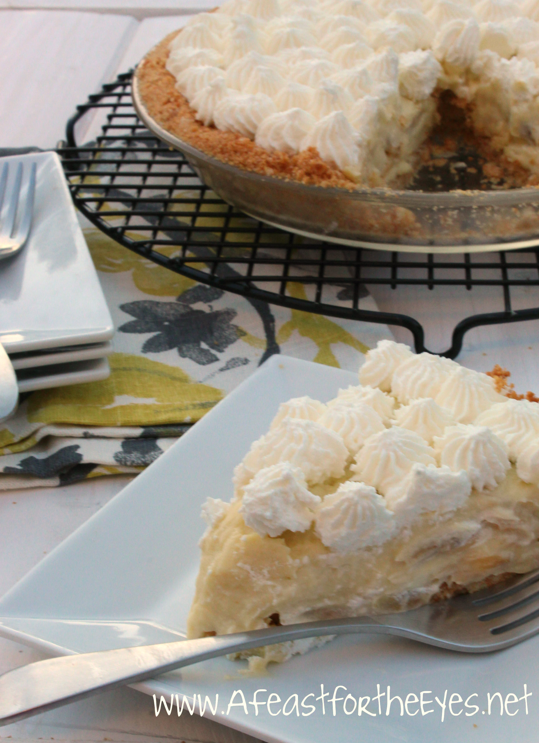 The Best Banana Cream Pie A Feast For The Eyes
