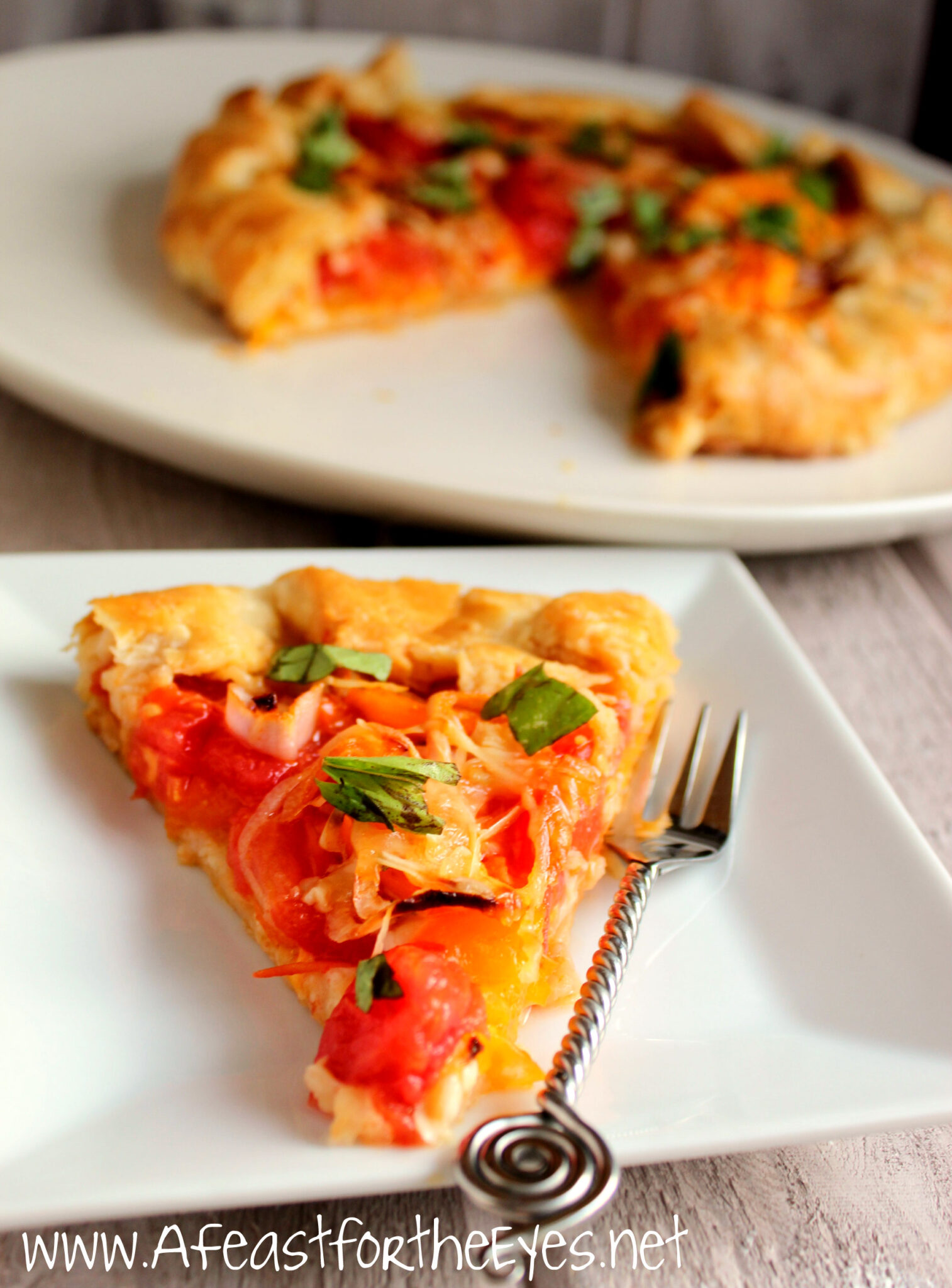 The Best Summer Fresh Tomato Galette - A Feast For The Eyes