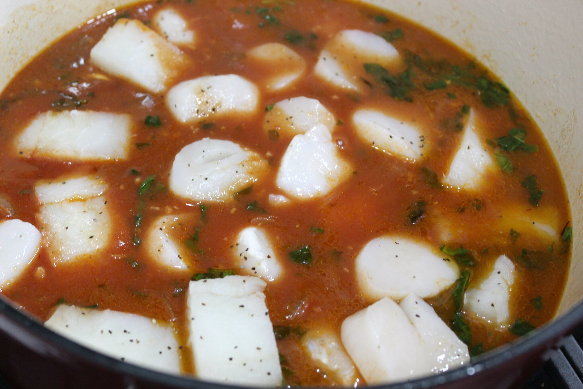 How To Make Monterey Bay Cioppino Red Broth A Feast For The Eyes