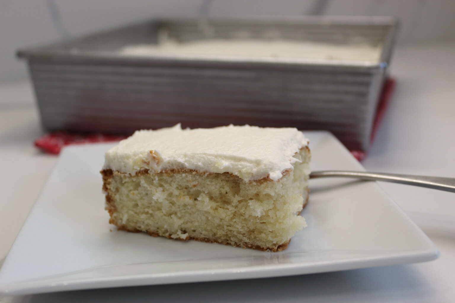 White Snack Cake and the most Incredible Whipped Buttercream Frosting ...