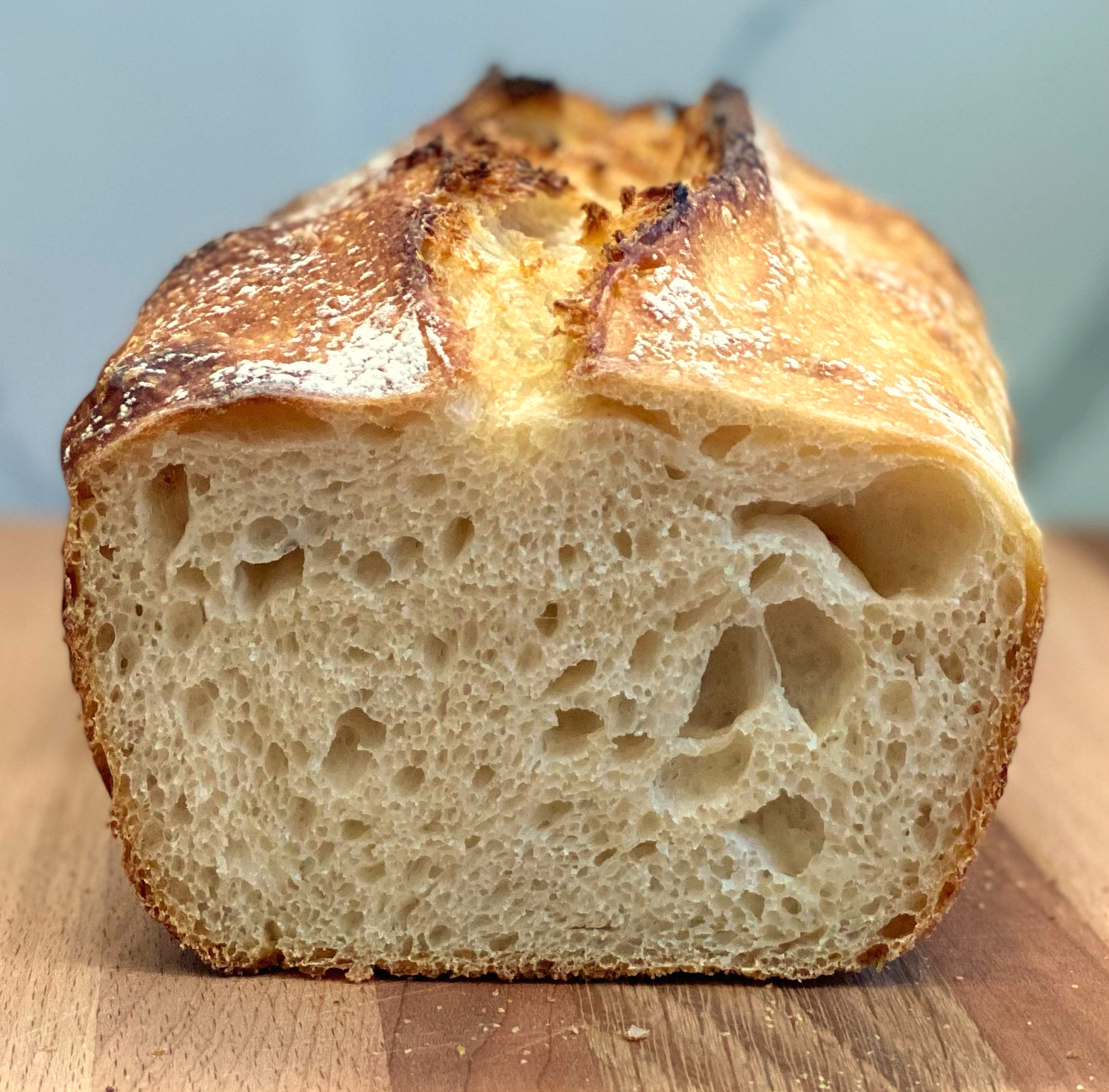 The Best No-Knead Sourdough Bread - A Feast For The Eyes