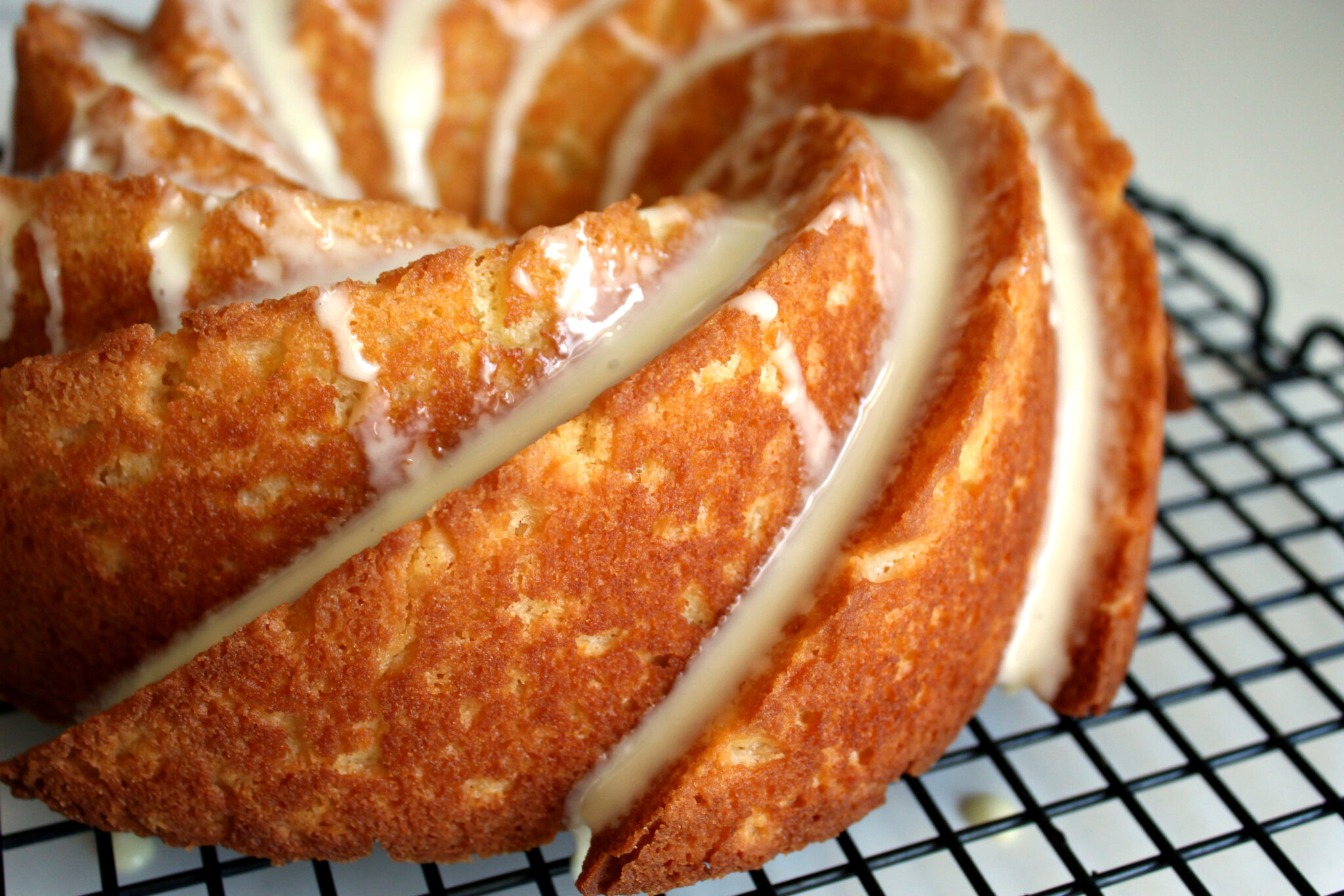 Moist and Tender Ricotta Orange Pound Cake - A Feast For The Eyes