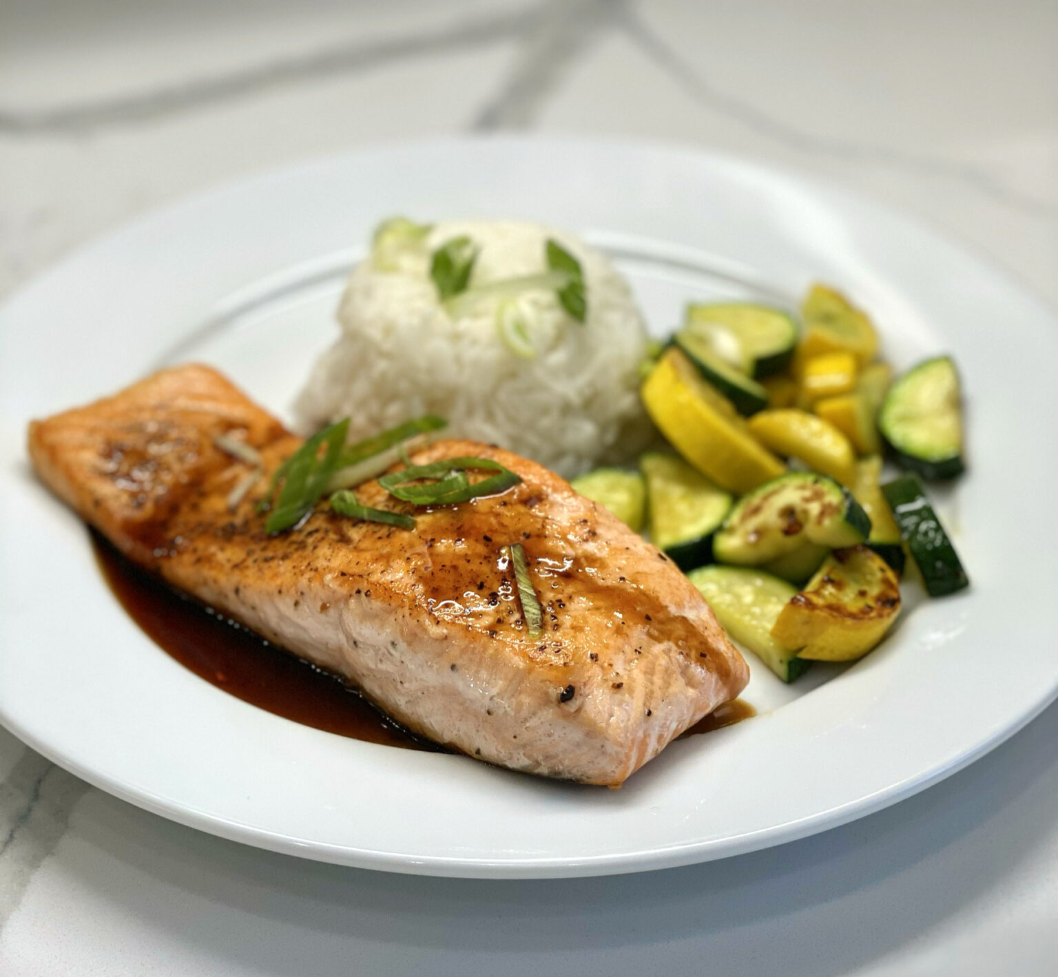 The Best Homemade Teriyaki Sauce Steak or Salmon A Feast For The Eyes