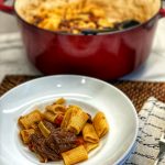 Rigatoni with Spiced Beef Ragu (In Red Wine)
