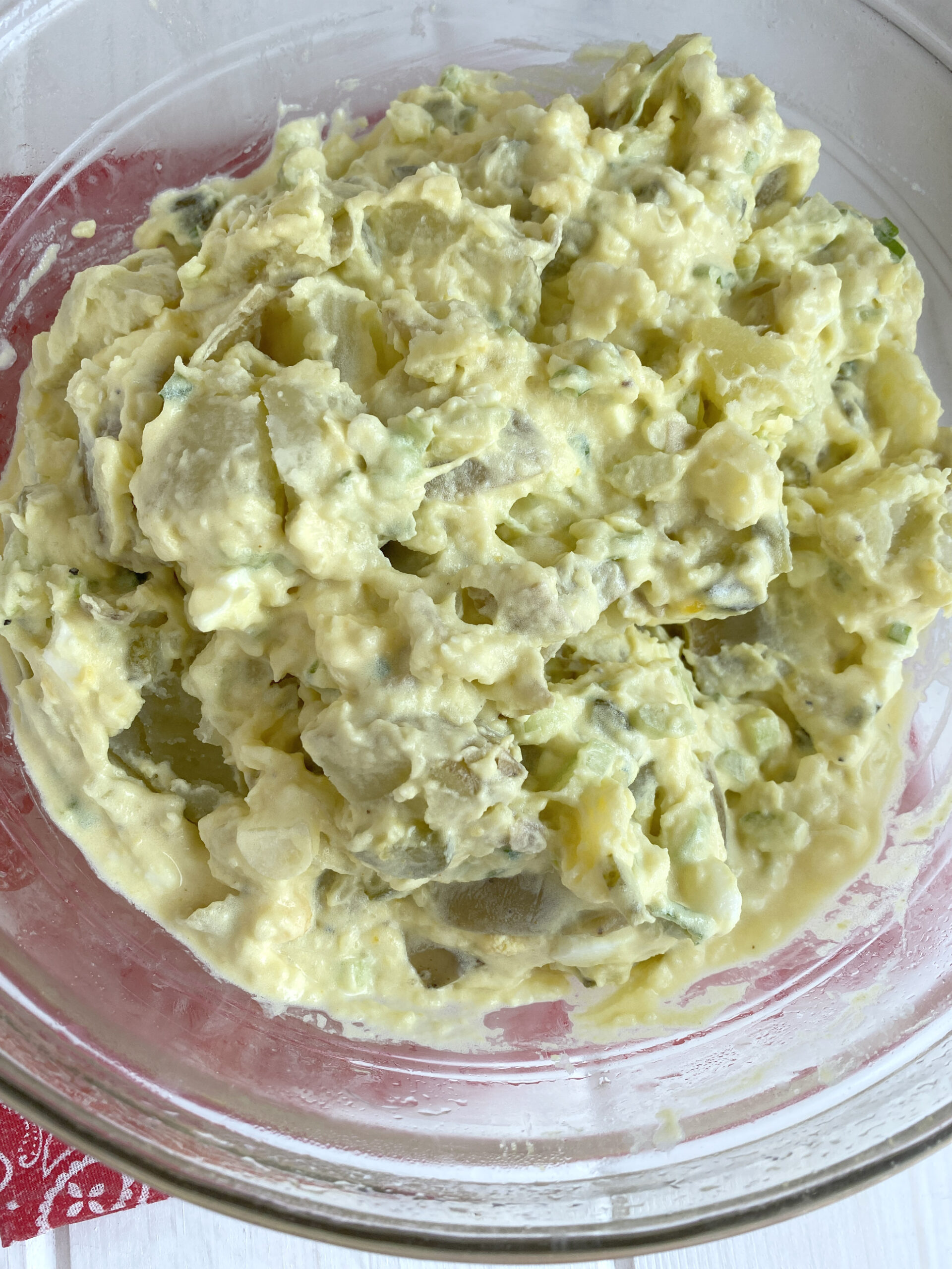 The Best Southern Style Smashed Potato Salad A Feast For The Eyes