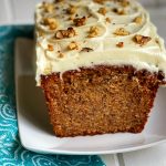 The Best Banana Bread with Cream Cheese Frosting