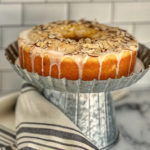 This Almond Pound Cake is winner of a recipe in our home. The almond glaze really brings home the the almond/marzipan flavor in this dense, but moist, cake. This cake is an almond lover's dream!