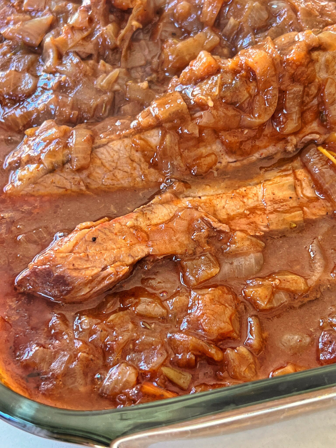 The Best Onion-Braised Beef Brisket - A Feast For The Eyes