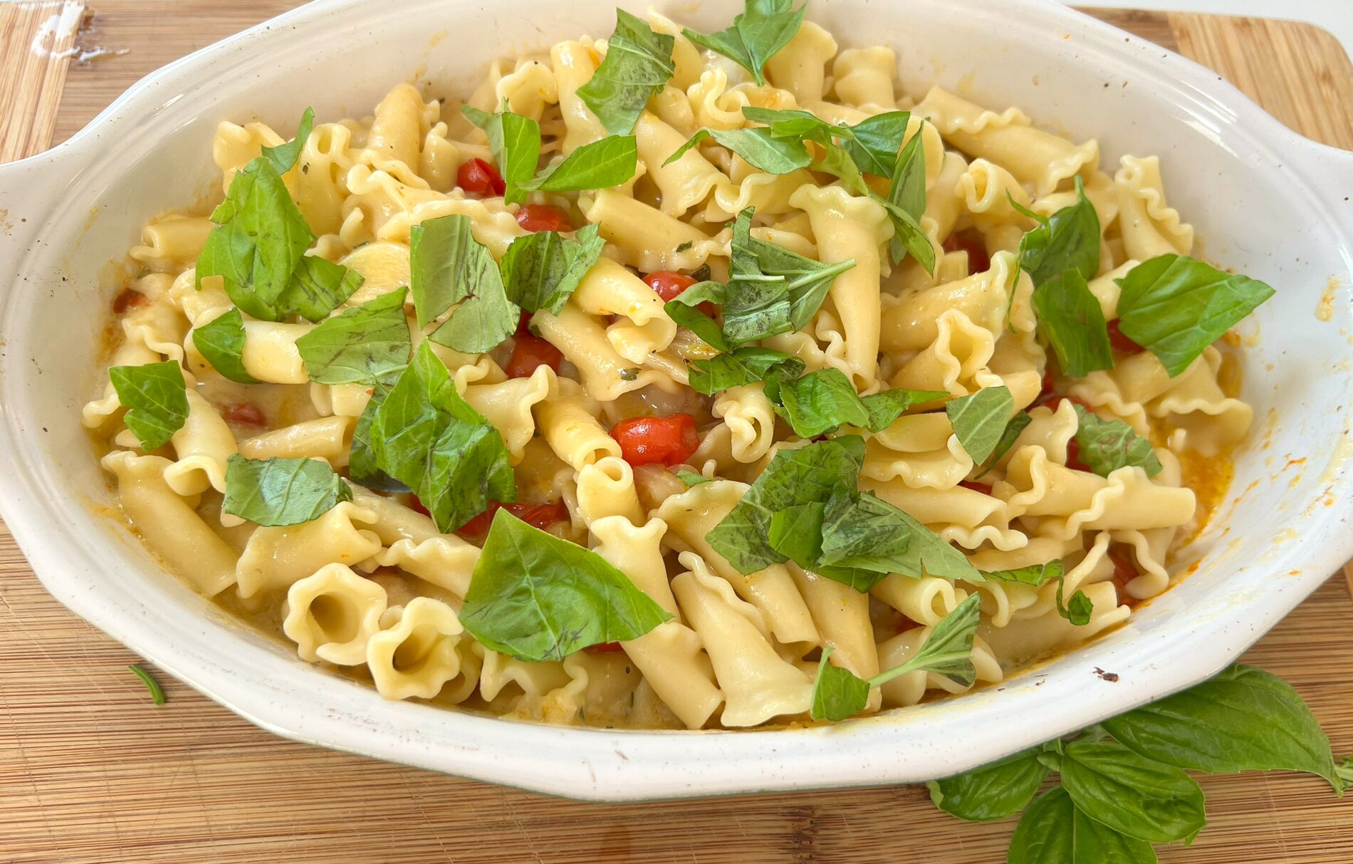 Boursin Cheese Creamy Tomato Pasta - A Feast For The Eyes