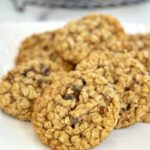 These truly are the best Chewy Oatmeal Cookies you will ever bake! To make these dense and chewy cookies, a ration of vegetable oil and browned butter are the key ingredients. There's just a whisper of cinnamon. Raisins are optional, but in our home, they are definitely included. These are beyond delicious and versatile.