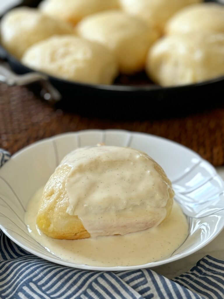 Bavarian Dampfnudeln (Steamed Sweet Dumplings)