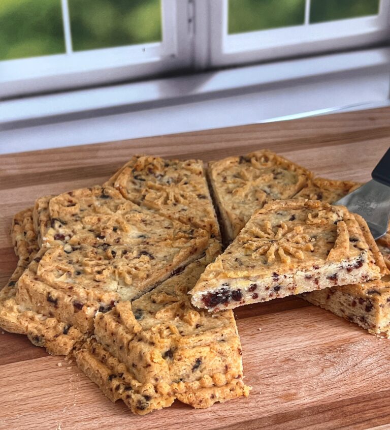 Cranberry Orange Shortbread