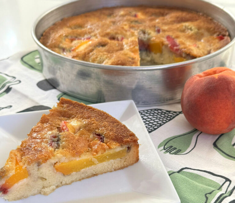 Easy Peach Cake