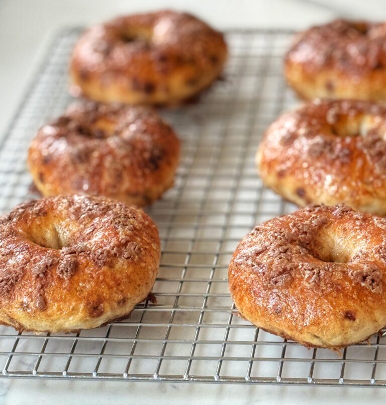 Cinnamon Crunch Bagels {Panera Bread Copycat}